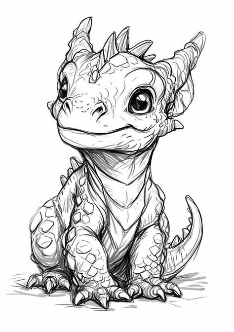 Page à colorier, pour Enfant, Bébé Dragon Coloring pages #coloringpages Coloring books #coloringbooks Coloring pages for kids #coloringpagesforkids Coloring pages for kids animals #coloringpagesforkidsanimals 3.39 Komodo Dragon Coloring Pages, Dinosaur Colouring Sheet, Cartoon Animals Drawing, Baby Dragon Tattoo, Groot Coloring Pages, Dinosaur Coloring Pages Free Printable, Dragon Drawing Sketches, Baby Dragons Drawing, Baby Dragon Art