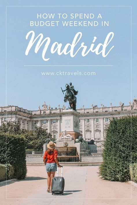 How to spend a weekend in Madrid on a budget - CK Travels Travelling Spain, City Europe, Visit Spain, Madrid City, Madrid Travel, Europe City, Spain Madrid, Food Eating, Spain Travel Guide