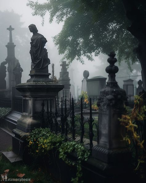 New Orleans Graveyard, Graveyard Lighting, Goth Cemetery, Graves Aesthetic, Goth Architecture, Cemetery Photos, Haunted Cemetery, Gothic Library, New Orleans Cemeteries