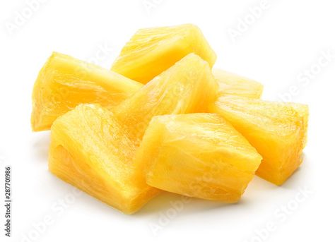 Stock Image: Canned pineapple chunks. Pineapple slices isolated. Pineapple pieces on white background. Beet Plant, Pineapple Tidbits, Moringa Leaf Powder, Pineapple Chunks, Preserve Food, Dried Pineapple, Beetroot Powder, Pineapple Slices, Canned Pineapple