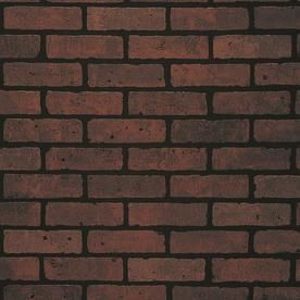 47.75-in x 7.98-ft Embossed Red Brick Hardboard Wall Panel at Lowes.com Brick Wall Panel, Diy Faux Brick Wall, Faux Stone Wall Panels, Faux Brick Wall Panels, Faux Brick Wall, Faux Stone Walls, Brick Wall Paneling, Brick Accent Walls, Faux Brick Panels