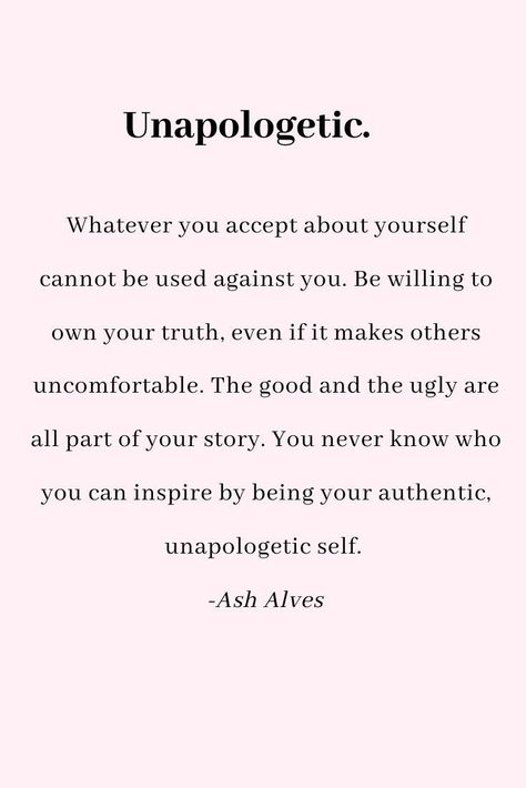 Unapologetic. Healing Self Love, Quotes Healing, Healing Self, Self Inspirational Quotes, Positive Self Affirmations, Les Sentiments, Quotes Motivational, Healing Quotes, Self Love Quotes