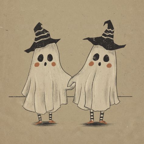 When you discover greatness, share it with the world. ❤️🌏🎨 Check out this completely free illustration from @mixkit.co Ghosts Holding Hands, Free Art, Holding Hands, Ghost, Halloween, Black, Art