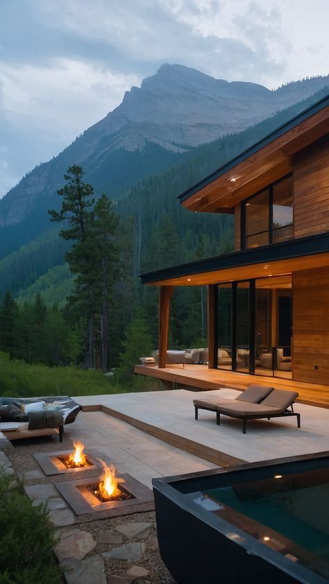 Discover the charm of a modern mountain home with stunning interior and exterior designs This blog post highlights the kitchen floor plans and rustic living room Learn about small decor touches and the intricate exterior architecture that make this design plan truly unique