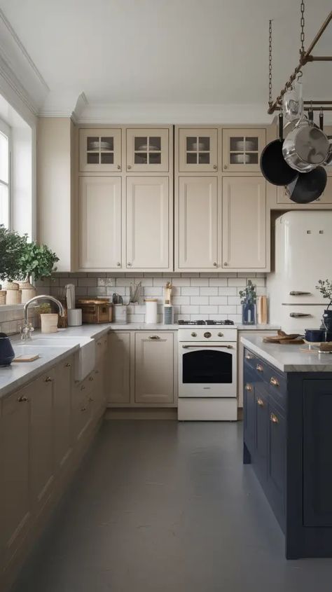 Small Devol Kitchen, Timeless Kitchen Ideas, Classic Timeless Kitchen, Modern Pergola Designs, Sophisticated Kitchen, Designing A Kitchen, Vaulted Ceiling Living Room, Devol Kitchens, Custom Range Hood