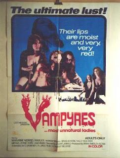 Vampyres (1974) Vampyres 1974, B Movie Posters, 70s Horror, Old Movie Poster, Vampire Film, B Movies, Vampire Movies, Classic Poster, Vintage Movie Posters