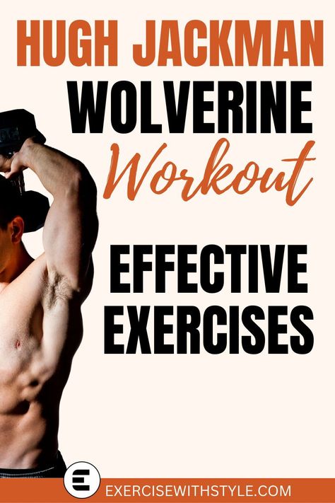 Ever felt lost in the chaos of fitness routines? Hugh Jackman's Wolverine workout demystified. Dive into the 4-week plan and dietary insights that transformed him. Your journey to a stronger, healthier you starts here. Wolverine Workout Hugh Jackman, Wolverine Workout, Hugh Jackman Wolverine, Wolverine Hugh Jackman, Fitness Routines, Anti Inflammation, Chest Workout, Weekly Workout, Fit Board Workouts