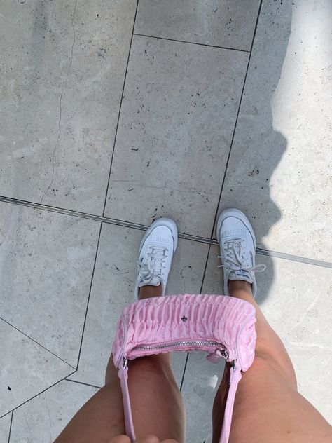 Peta + Jain Tyra Bag in Pink Peta And Jain, Ruffle Bag, Trending Bags, Ruffles Bag, Bags Pink, White Shoes Sneakers, Pink Ruffle, Father Daughter, Peta