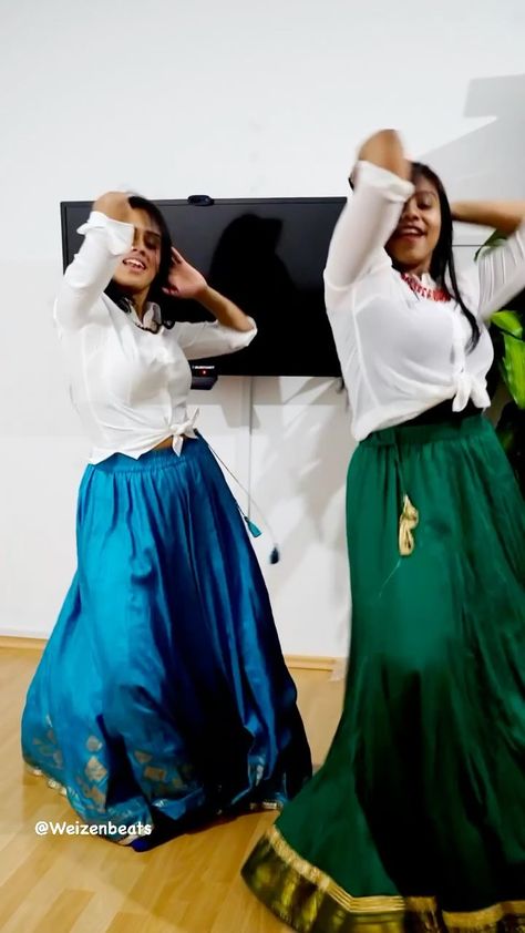 Dancing for a thalapathy song in a indo western costume. We paired a long traditional skirt with white shirt. And to complete the look wore a necklace. To view our dance visit Instagram page Cinematic Dance, Costumes For Dance, Western Costume, Traditional Skirts, Western Dance, Western Costumes, Dancing Aesthetic, Indo Western, Instagram Page