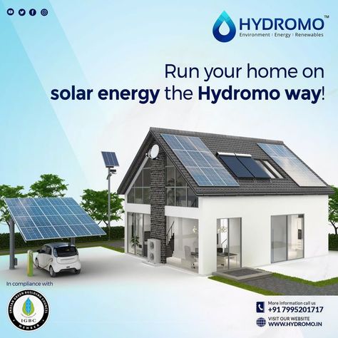 Talk to our experts and get the best in the design and functionality of solar plants and panels. Watch how your electricity bill drops to less than half. Call us now on 7995201717 Website:- https://hydromo.in/solar #Hydromo #HydroEn #solarpanels #solarpower #solarenergy #panasonicsolar #commercialsolar #industrialsolar #solarpowered #solarpv #solarpvpanels #gosolar #gosolarnow Solar Energy Design, Solar Solutions, Solar Panels For Home, Billboard Design, Energy Companies, Solar Pv, Electricity Bill, Real Estate Tips, Creative Video