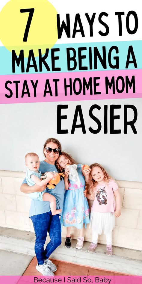 Stay At Home Mom Schedule Toddler, Stay At Home Mom Cleaning Routine, Sahm Hacks, Easy Life Hacks, Mom Breakfast, Cleaning Schedules, Mom Motivation, Too Much Pressure, Coop Ideas