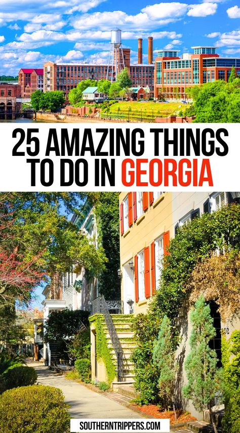 25 Amazing Things To Do In Georgia Bavarian Food, Things To Do In Georgia, Northern Georgia, Georgia Travel Guide, River Tubing, Egypt Resorts, Georgia Peaches, Helen Georgia, Travel Georgia