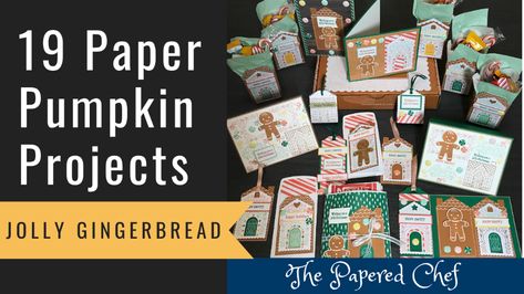 Gingerbread Cards, Crafting Recipes, Paper Pumpkin Stampin Up, Box Of Sunshine, Stampin Up Paper Pumpkin, Pumpkin Projects, Pumpkin Cards, Pumpkin Ideas, Encouragement Cards