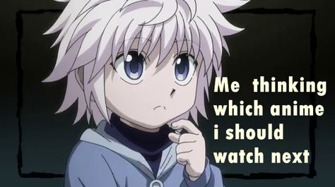 next #anime?? anime addicted is right here #KIllua is helping me think over that :D Baby Killua, Shiny Pokemon, Anime Child, Anime Baby, Happy Fun, Izuku Midoriya, An Anime, Hunter X Hunter, Manga Drawing