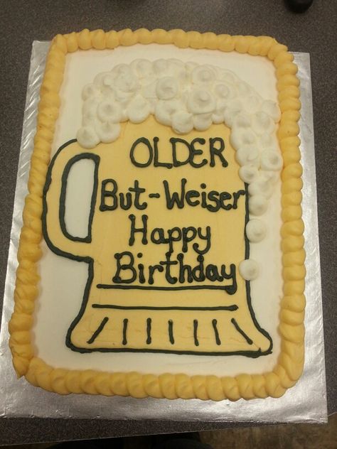 Older but-weiser birthday cake Birthday Cake For Old Man, Old Man Cake Ideas, Birthday Cake For Older Man, Cake For Him Boyfriends, Birthday Cake For Him Boyfriends, Cake Designing, Disney Popcorn, 21 Cake, Cake For Him