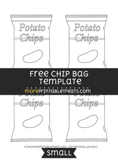 Free Chip Bag Template For Cricut, Chip Bag Template Free Printable Cricut, Chip Bag Template Free Printable, Junk Food Poster, Silhouette Cameo Free, Chips Bags, Diy Favors, Big Momma, Chip Bag Template