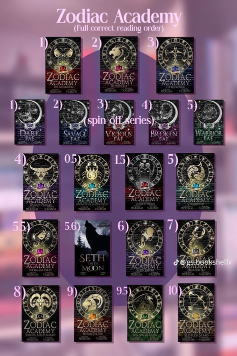 Zodiac Book Series, Zodiac Academy Book Series, Reading Order Sjm, Zodiac Academy Series, Shadow Princess Zodiac Academy, Zodiac Academy Map, Zodiac Academy Reading Order, The Last Letter Rebecca Yarros Aesthetic, Zodiac Academy Wallpaper