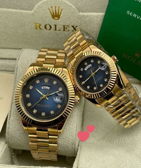 Makeup Looks Everyday, Luxurious Fashion, Rolex Watches For Men, Couple Watch, Belt Gold, Watch Gift, Couple Items, Rolex Watch, Metal Belt