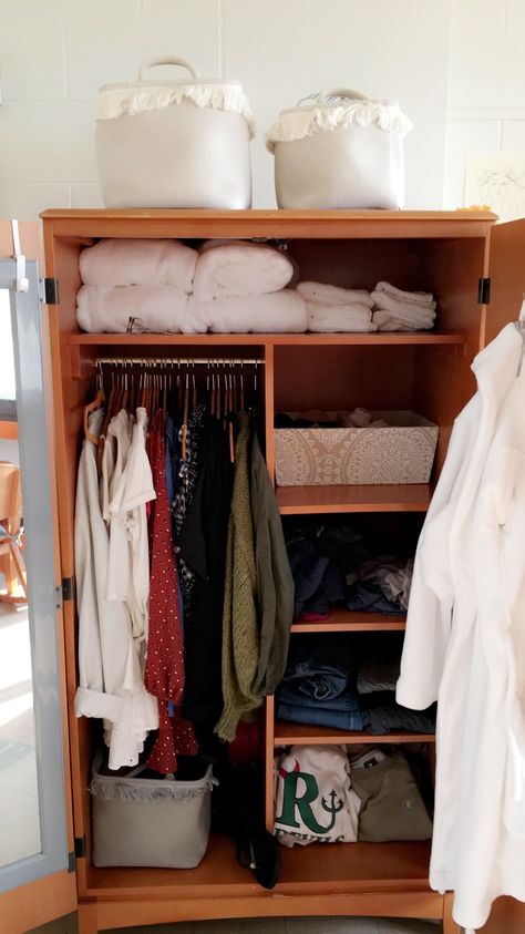 Closet Dorm Organization, Dorm Wardrobe Organization, Dorm Room Closet Organization, Dorm Wardrobe, Yale Dorm, College Dorm Closet, Dorm Closet Organization, Dorm Room Closet, Dorm Closet