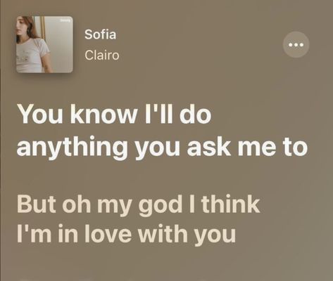 Sofia Lyrics, The Marias, Just Lyrics, Sounds Like, Im In Love, Music Lyrics, I Miss You, Do Anything, Song Lyrics