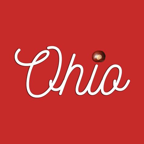 Ohio State Aesthetic, Ohio State Logo, Ohio State Buckeyes Football, State Of Ohio, Buckeyes Football, Stickers Design, Cap Ideas, Grad Cap, Ohio State Buckeyes