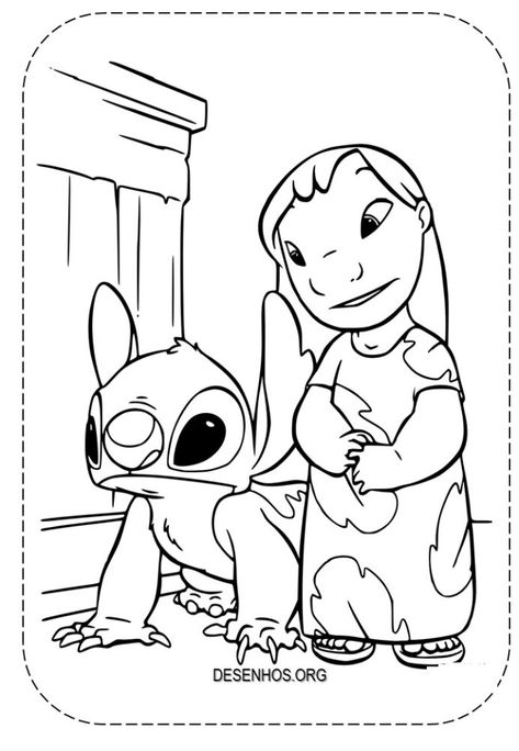 107 Desenhos Lilo e Stitch para imprimir e colorir Lilo I Stitch, Stitch Coloring, Lilo En Stitch, Stitch Coloring Pages, Lilo Und Stitch, Stitch Character, Lilo Y Stitch, Lilo Et Stitch, Coloring Page Ideas