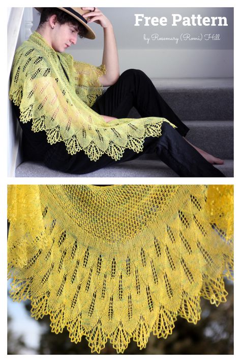 Leptira Shawl Free Knitting Pattern Free Knit Shawl Patterns, Lace Knitting Shawl, Lace Shawl Pattern, Lace Shawls, Knitting Lace, Cable Knitting Patterns, Simply Knitting, Knitting Patterns Free Scarf, Knitting Stitches Tutorial