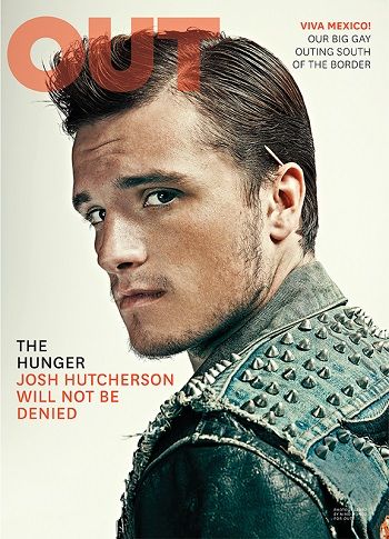 Male Celebrity, Out Magazine, Colton Haynes, Aaron Taylor Johnson, Peeta Mellark, Josh Hutcherson, Liam Hemsworth, Jennifer Lawrence, Famous Faces