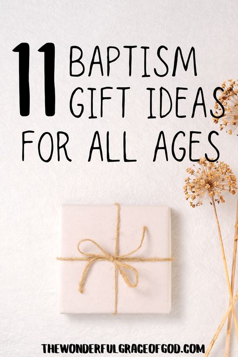 These 11 LDS Baptism Gifts are great for boys, girls, men, and women! They are thoughtful gifts that also can inspire them to grow in their faith. #ldsmotherhood #ldschurch #ldsbaptismgifts #baptismgifts #mormonmom #ldsbaptism Girl Baptism Gifts, Baptism Gift Ideas Teen Girl, Gifts For Baptism Girl, Baptism Gift Ideas Girl, Baptism Gifts For Teenage Girl, Baptism Gifts For Adults, Girl Baptism Gift Ideas, Baptism Gifts Lds, Jw Baptism Gifts Ideas