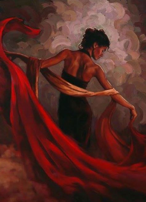 Mark Spain , from Iryna Spanish Dancer, Burning Desire, Flamenco Dancers, Dance Art, British Artist, Woman Painting, Life Drawing, Art Blog, Tango