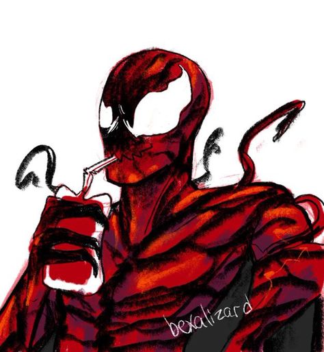 Pp Marvel, Venom Profile Picture, Symbiote Spiderman Art, Symbiote Spiderman Icon, Carnage Pfp, Carnage Drawing, Venom Pfp, Carnage Art, Venom Memes