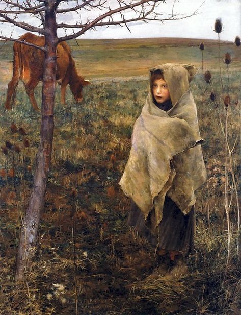 La Pauvre Fauvette 2Jules Bastien-Lepage Jules Bastien Lepage, Bastien Lepage, Jules Breton, Best Short Stories, Female Image, Gustave Courbet, Art Jokes, Artist Gallery, Urban Life