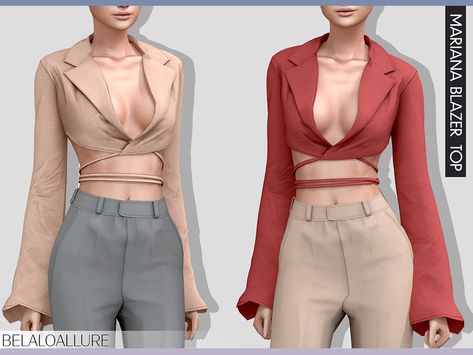 Die Sims 4, The Sims 4 Pc, Free Sims 4, Blazer Top, Sims 4 Game Mods, Sims 4 Cc Folder, Sims 4 Teen, Sims 4 Dresses, Sims 4 Toddler