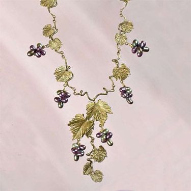 Child Of Dionysus, Dionysus Percy Jackson, Vine Necklace, Michael Michaud, Ravenclaw, Beautiful Tattoos, Grape Vines, Jewelry Crafts, Vines