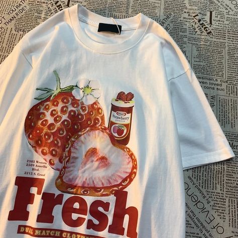 Leave a 🍓if you’re obsessed ! Tell us your fave 😍 LINK IN BIO Strawberry Print, Fresh Strawberry, T Shirt Men, Shirt Sale, Plus Size T Shirts, Mens Tees, T Shirt Top, Printed Shorts, Streetwear Fashion