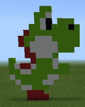 Minecraft Mario, Pixel Art Minecraft, Nintendo World, Cool Minecraft Creations, Minecraft Plans, Minecraft House Designs, Minecraft Stuff, Minecraft Pixel Art, Cool Minecraft