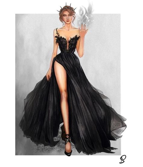 Nesta Solstice Dress, Dread Trove Acosf, Nesta Winter Solstice Dress, Feyre Dress, Feyre And Rhysand, Acotar Series, Barbie Mode, Court Dresses, A Court Of Wings And Ruin