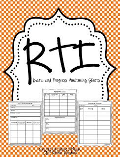 RTI Progress Monitoring FREEBIE Rti Documentation, Data Room, Data Binders, Goal Charts, School Forms, Inclusion Classroom, Classroom Freebies, Progress Monitoring, Reading Intervention