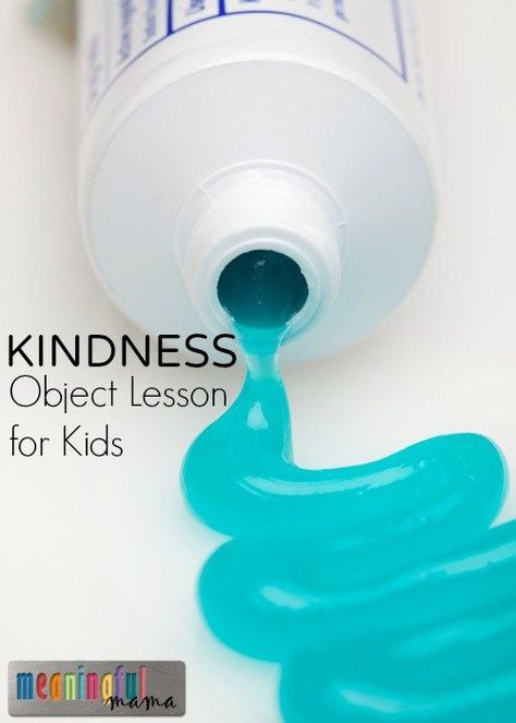 Teaching Kids to be Kind - Christian Object Lesson for Kids Kindness Object Lesson, Christian Object Lesson, Kindness Lessons, Sunday School Object Lessons, Bible Object Lessons, Childrens Sermons, Bible Activities For Kids, Preschool Bible, Kids Bible