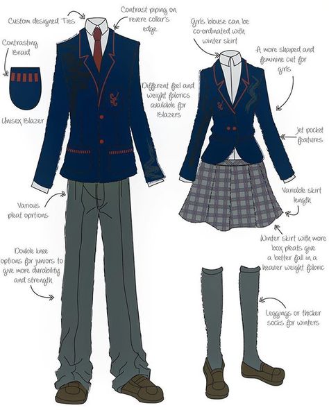 Our winter illustrations  #schooluniform #school #designuniforms#secondary… School Uniform Drawing, Uniform Drawing, Winter Illustrations, Japanese Uniform, Anime Uniform, School Uniform Kids, School Uniform Fashion, School Uniform Outfits, Kids Uniforms