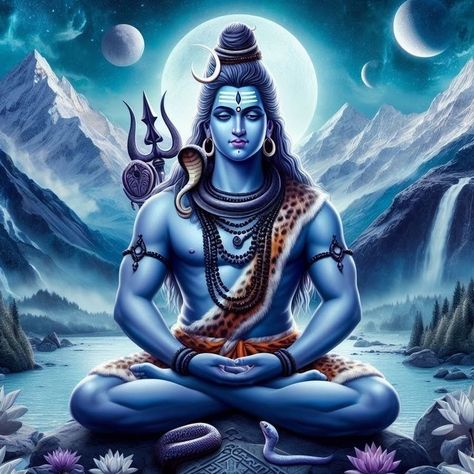 Om Namah Shivaya Drawing Shading Tutorial, Prabhas Drawing, Miya Bhai, Durgamma Photos, India Drawing, Shading Tutorial, Drawing Shading, Deer Photography, God Pics