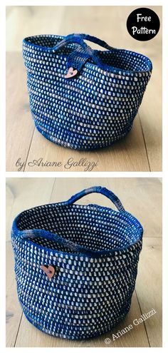 Coiled Basket Free Crochet Pattern Free Crochet Bag, Stitches Crochet, Crochet Braid Styles, Square Crochet Pattern, Crochet Braid, Sweater Crochet, Rope Basket, Crochet Patterns Free, Granny Square Crochet Pattern