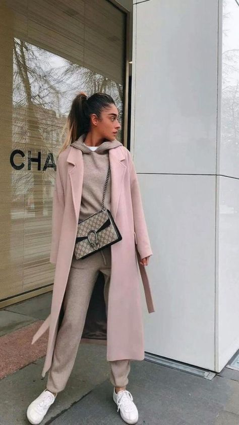 Cardigan, Duster And Knit Outfits #duster #cardigan #knits #fallfashion #fashion #streetstyle #love | Casual outfits, Winter fashion casual, Fashion outfits Pink Coat Outfit Winter, Grey Outfit Fall, Pink Coat Outfit, Long Pink Coat, Pink Jacket Outfit, Casual Fashion Outfits, Casual Outfits Winter, Peacoat Outfit, Long Coat Outfit