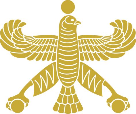 File:Achaemenid Falcon.svg - Wikimedia Commons Babylon King, Ancient Persian King, Empire Symbol, Achaemenid Empire, Persian Tattoo, King Of Persia, Persian Warrior, Cyrus The Great, Persian Art Painting