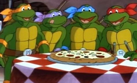 pizza time from the 80's cartoon Best 80s Cartoons, Scary Stories To Tell, Morning Cartoon, Teenage Mutant Ninja Turtle, Saturday Morning Cartoons, 80s Cartoons, Happy Meal Toys, Nerd Geek, Mutant Ninja