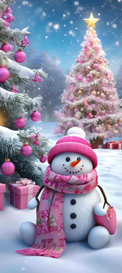 Snowman Wallpaper, Christmas Wallpaper Iphone Cute, Merry Christmas Pictures, Xmas Wallpaper, Christmas Wallpapers, Cute Christmas Wallpaper, Android Wallpaper Flowers, Holiday Wallpaper, Wallpaper Iphone Christmas