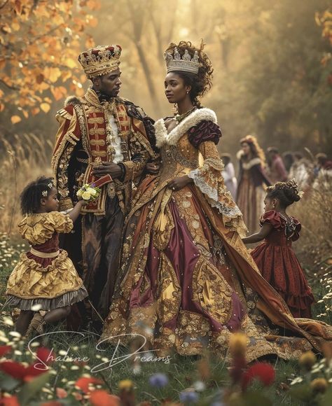 Royal Victorian Aesthetic, Black And Gold African Dress, Noble Family Aesthetic, Mexican Royalty Aesthetic, Gullah Geechee Culture, African Royalty Aesthetic, Black Royalty Aesthetic, Royal Family Aesthetic, Royalty Aesthetic Princess