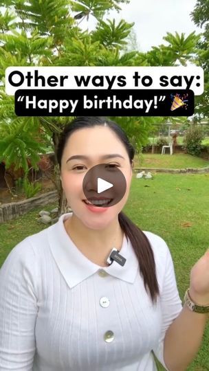 Ways To Say Happy Birthday, Other Ways To Say, Clothes Organization Diy, English Vocabulary, Birthday Greetings, Thank You Gifts, Learn English, Birthday Ideas, Vocabulary