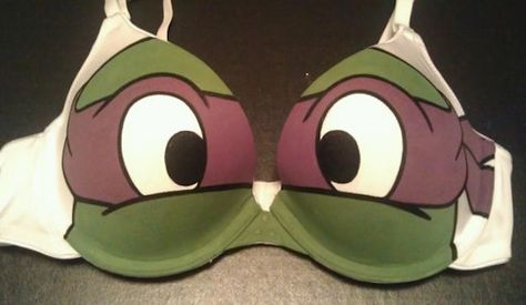 Teenage Mutant Ninja Turtles Bra — $45 | 25 Bras Every Geeky Girl Needs Couples Bathtub, Geeky Girls, Teenage Mutant Ninja Turtle, Dream Bathrooms, Ninja Turtle, Geek Girls, Mutant Ninja, Teenage Mutant, Teenage Mutant Ninja Turtles