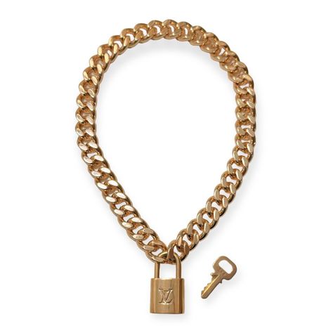 Authentic Unisex Louis Vuitton Pad Lock Necklace. Super Versatile Piece For Both Men And Women, Looks Amazing On Its Own Or Layered With Other Necklaces. Details: -Chain Length: 16.75” (Additional Length Can Be Added If Needed) -Chain Material: High-Quality Stainless Steel (Doesn't Tarnish, Hypoallergenic & Eco-Friendly) -Padlock Size: W 0.8'' X H 1.6'' (Inch) / W 2 X H 4 (Cm) -Color/Material: Goldtone/Brass -Lock Is Cleaned & Polished -Lock & Key Are Fully Functional With Unique Matching Serial Women Looks, Pad Lock, Louis Vuitton Jewelry, Lock Necklace, Locks & Key, Women's Jewelry And Accessories, Gold Branding, New Vintage, Chain Lengths